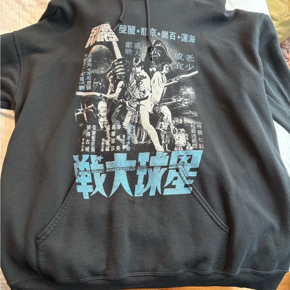 Star Wars Black and Blue Graphic Sweater